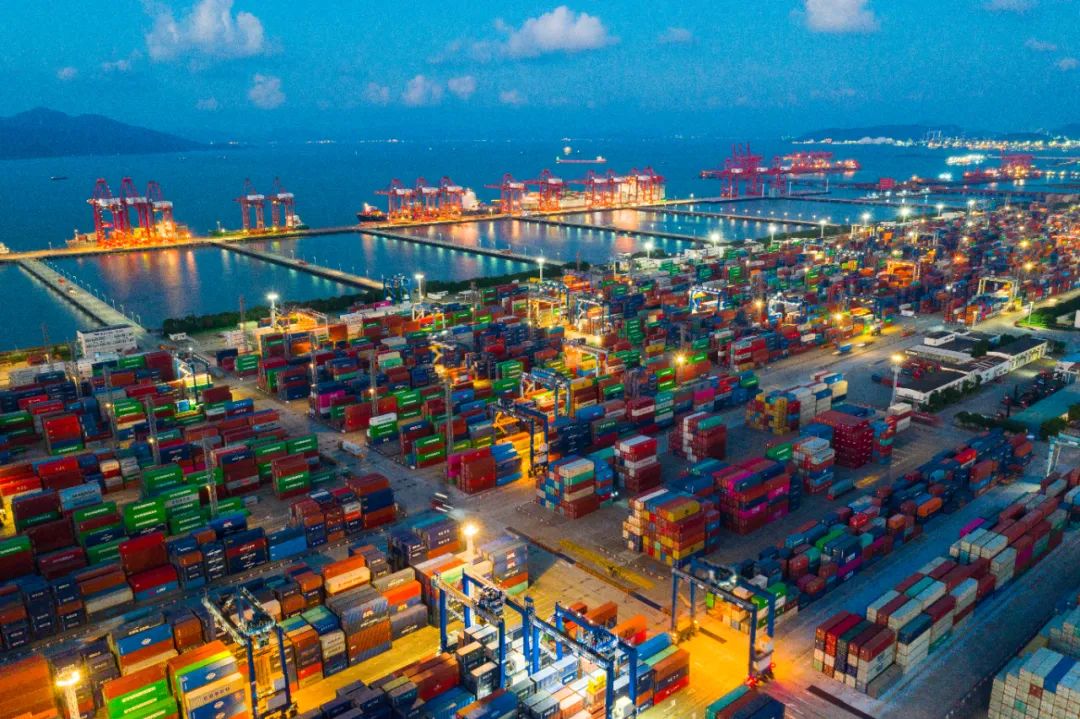 2023一季度天下口岸集装箱吞吐量