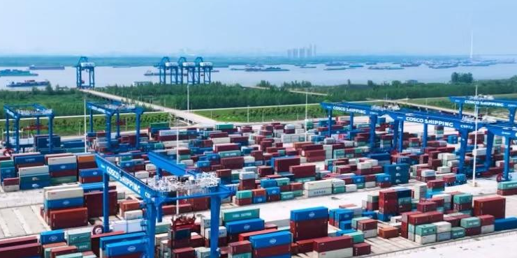 营口—武汉—南昌铁水联运，，开启高效水运物流新通道