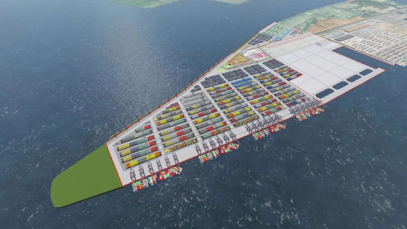 广州港南沙港区五期工程用海；窆裨号